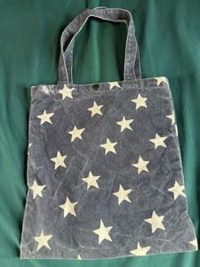 Star Print Tote Bag