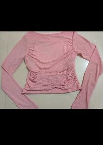 🩷Pink Long Sleeve Top
