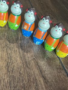 Exclusive Premium Wooden Bowling Set