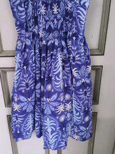 Blue Floral Sundress