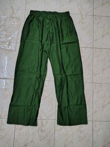 Dark Olive Green Palazzo Pant
