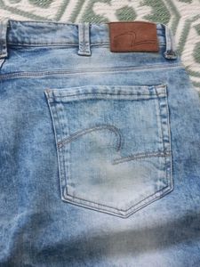 like new 40 -size spykar Men's Acid Wash Denim  Je