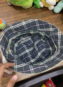 Rare Khaki Bucket Hat Reversible NII