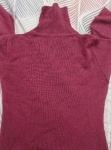 Vintage Knit Vest with Tie Front