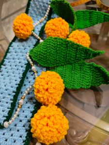Handmade Crochet Toran Marigold Garland