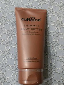 M caffeine Body butter Shimmer