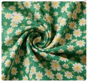 Green Floral Midi Dress