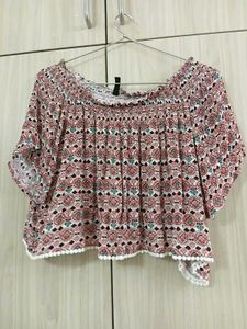 Off-Shoulder Ethnic Top(NEW)