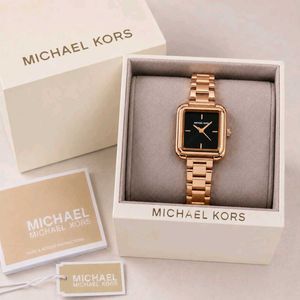 Michael Kors Rose Gold &amp; Silver Watch