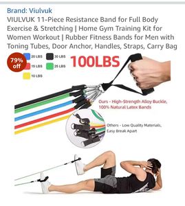 Resistance Bands Set