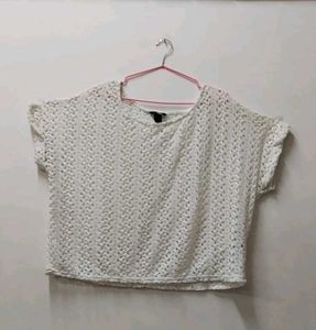 Crochet Knit Top