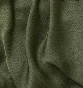 Olive Green Bell Sleeve Tie-Front Top