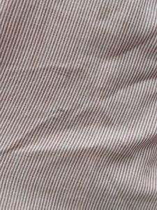 Pink And White Strips Casual Dress (Women)