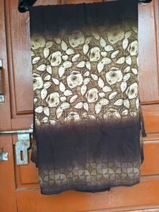Beautiful Floral Print Saree
