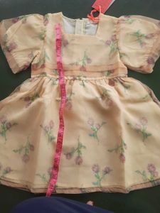 Designer New 2-3 Years Puff Girl Frock