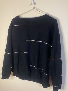 Striped Knit Sweater