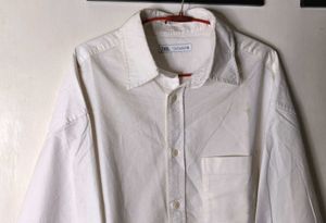Zara Original White Shirt🤍 👔✨