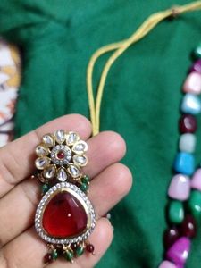 Bohemian Beaded Necklace &amp; Earring Set