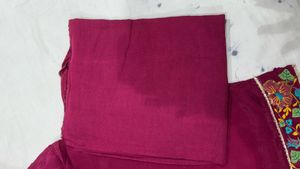 new Elegant Magenta Kurta with Embroidery