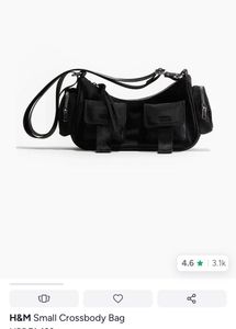 Black H&M Small Crossbody Bag