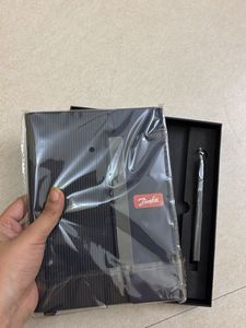 premium luxury diary set with a pen