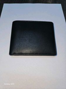 Classic Black Leather Wallet