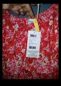 Sera Women Pink Floral A-Line Dress