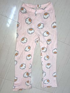 Cute Duck Print Pink Pajama Pants