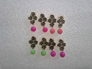 Vintage Floral Drop Earrings - Customized