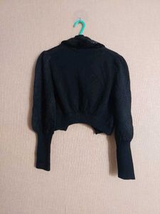 Elegant Black Bolero Jacket