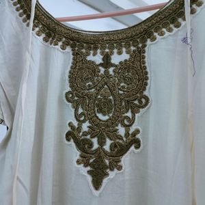 Embroidered Cotton Kurti