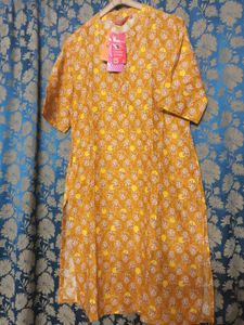 Rangriti Mustard Kurta