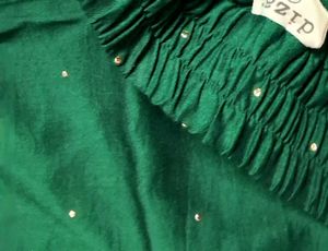westside Embellished Green  palazzo pant