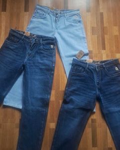 Stylish Denim Jeans - Set of 3