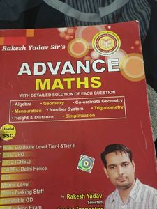 Rakesh Yadav Advance Maths Book