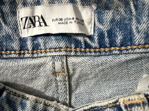 Zara High-Waisted Light Wash