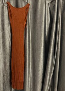 Ribbed Knit Maxi Dress