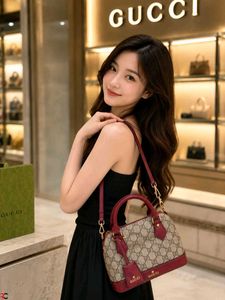 GG SUPREME CANVAS  MINI DOME SHAPED SLING BAG*