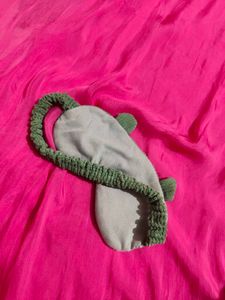 Cute Green Whale Sleep Mask