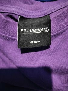 Purple Graphic T-Shirt