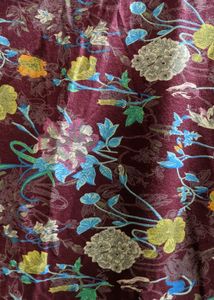 Maroon Floral Shrug
