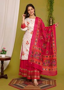 Kurti Skirt with Dupatta
