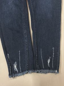 Women's Skinny Fit Distressed Ankle Jeans