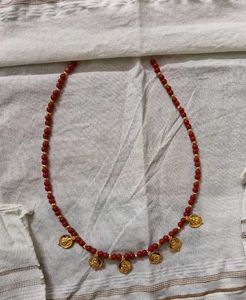 coral laxmi cions neck set
