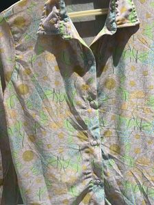 Floral Print Button-Up Shirt