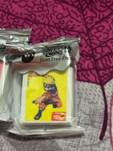 Youva Naruto themed dustless erasers
