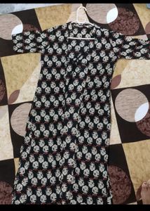 Elegant Floral Print Open Front Shrug