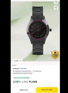 Fastrack All Nighters Women's Watch