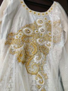 White wedding Gown