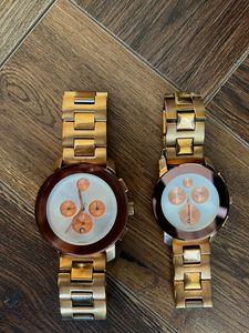 His &amp; Hers Rose Gold Watches